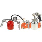 Набор пневматического инструмента Stayer 06487-H5 комплект 5 предметов красный/оранжевый