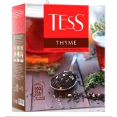 Чай черный Tess Thyme чабрец/цедра лимона 100 пакетиков 150г карт/уп. (1185-09)