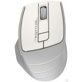 Мышь A4-Tech Fstyler FG30S USB silent беспроводная белый/серый