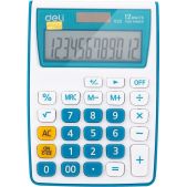 Калькулятор настольный 12-разрядов Deli E1122/Blue синий
