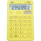Калькулятор настольный 12-разрядов Deli Touch EM01551 желтый