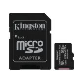Карта памяти MicroSDXC 512Gb Kingston SDCS2/512GB Class 10 UHS-I U3 Canvas Select Plus (SD адаптер) 100MB/s