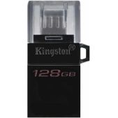 Устройство USB 3.0 Flash Drive 128Gb Kingston DTDUO3G2/128Gb DataTraveler microDuo 3 G2 черное