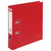 Папка-регистратор 75мм Brauberg 228572 Extra, красная, двустороннее покрытие пластик, металлический уголок