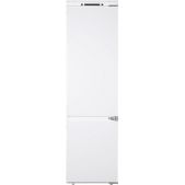 Встраиваемый холодильник Maunfeld MBF193NFFW белый двухкамерный