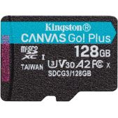 Карта памяти MicroSDXC 128Gb Kingston SDCG3/128GbSP Canvas Go! Plus Class 10 w/o adapter