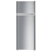 Холодильник Liebherr CTel 2531-21 140.1x55x63, 189/44л ручная разморозка, верхняя морозильная камера, серебристый