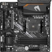 Материнская плата Socket-AM4 mATX B550 Gigabyte B550M Aorus Elite 4xDDR4 AC97 8ch(7.1) GbLAN RAID+DVI+HDMI