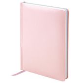 Ежедневник недатированный A6 Brauberg 111693 Profile 100x150мм, 136л, розовый