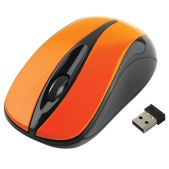 Мышь Gembird MUSW-325 беспроводная, 2 кнопки + 1 колесо-кнопка, оптическая, оранжевая
