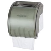 Диспенсер для туалетной бумаги Лайма 605044 в стандартных рулонах, тонированный серый,