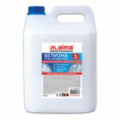 Средство для отбеливания, дезинфекции и уборки Лайма 606379 Professional Белизна гель 5л (хлора 15-30)