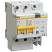 Автоматический выключатель дифференциального тока IEK MAD10-2-006-C-010 6A 4.5kA 10мА AC 2 3мод