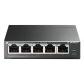 Коммутатор TP-Link TL-SF1005LP 5-port 10/100 Mbps unmanaged with 4 PoE ports, metal case, desktop installation, PoE budget-41w
