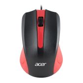 Мышь Acer OMW012 ZL.MCEEE.003 USB черная красная