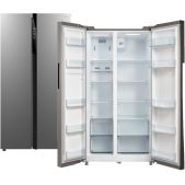 Холодильник Side-by-Side Бирюса SBS 587 I нержавеющая сталь двухкамерный