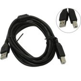 Кабель USB A-B 3м Cablexpert CCP-USB2-AMBM-10 черный