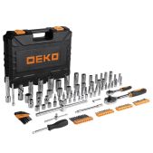 Набор инструментов Deko 065-0911 DKAT121 для авто в чемодане (121 предмет)