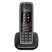 Радиотелефон Gigaset S30852-H2816-S301 RUS SYS черный АОН