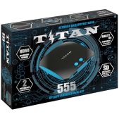 Игровая консоль Titan Magistr Titan 3 черный в комплекте: 550 игр