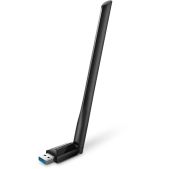 Адаптер USB TP-Link Archer T3U Plus AC1300 Dual-band Wi-F, up to 866Mbps at 5GHz and up to 300Mbps at 2.4GHz, one high gain antenna, USB 3.0, support wave 2 MU-MIMO
