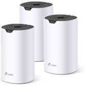 Точка доступа TP-Link Deco S4(3-pack) AC1200 Whole-Home Mesh Wi-Fi system, Qualcomm CPU, 867Mbps at 5GHz+300Mbps at 2.4GHz, 2 Gigabit Ports, 2 internal antennas