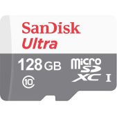 Карта памяти MicroSDXC 128Gb SanDisk SDSQUNR-128G-GN6MN Class 10 Ultra UHS-I 100MB/s