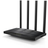 Беспроводной маршрутизатор TP-Link Archer C6U AC1200 Dual-band Wi-Fi gigabit, up to 867 Mbps at 5 GHz + up to 300 Mbps at 2.4 GHz, support for 802.11ac/n/a/b/g standards, Wi-Fi On / O