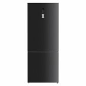 Холодильник Maunfeld MFF1857NFSB черная нержавеющая сталь