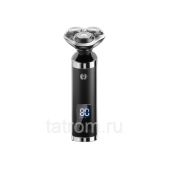 Бритва Centek CT-2175 черный ротор 4D, влаж. бритье, 4 плав.гол., USB