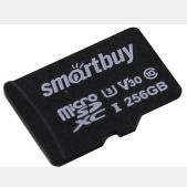 Карта памяти MicroSDXC 256Gb SmartBuy SB256GbSDCL10U3-01 class 10 PRO90/70Mb/s UHS-I (U3)
