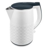 Чайник Centek CT-0025 белый 1800Вт, 1.8л металл, двойные стенки