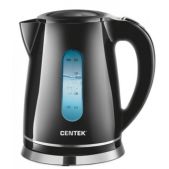 Чайник Centek CT-0043 черный 2200Вт, 2.0литра, подсветка, стальная отделка