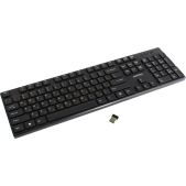 Клавиатура беспроводная Smartbuy SBK-238AG-K ONE 238 черная мультимедийная