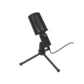 Микрофон Ritmix RDM-125 Black, настольный
