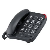 Телефон Texet TX 201 черный большие кнопки