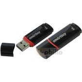 Устройство USB 2.0 Flash Drive 64Gb SmartBuy Crown Black SB64GbCRW-K