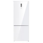 Холодильник Maunfeld MFF1857NFW Отдельностоящий белое стекло