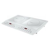 Плитка индукционная Centek CT-1514 белая 3500Вт, 2 конфорки, индукция, сенсор, 8настр. мощ.