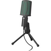 Микрофон Ritmix RDM-126 black/green настольный
