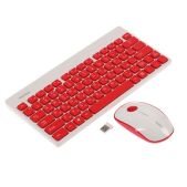 Комплект беспроводной (клавиатура + мышь) Smartbuy SBC-220349AG-RW красно-белый