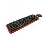 Комплект беспроводной (клавиатура + мышь) Smartbuy SBC-620382AG-RK черно-красный мультимедийный