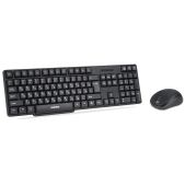 Комплект беспроводной (клавиатура + мышь) Smartbuy SBC-236374AG-K ONE черный