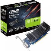 Видеокарта 2048Mb GeForce GT 1030 Asus 90YV0AT0-M0NA00 GT1030-2G-BRK 64bit, GDDR5, HDMI+ DP