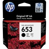 Картридж 3YM75AE HP 653 DeskJet Plus Ink Advantage 6075/6475 струйный черный 360стр 6мл