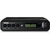 Ресивер DVB-T2 BBK SMP028HDT2 черный