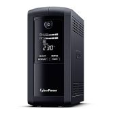 Источник бесперебойного питания CyberPower VP1000ELCD Line-Interactive 1000VA/550W USB/RS-232/RJ11/45 (4 EURO)