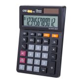 Калькулятор настольный 12-разрядов Deli EM01320 черный