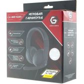 Гарнитура Gembird MHS-G220 черная/ soft touch / кабель 2м