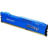 Модуль памяти DDR3 4Gb 1600MHz Kingston KF316C10B/4 CL10 DIMM FURY Beast Blue